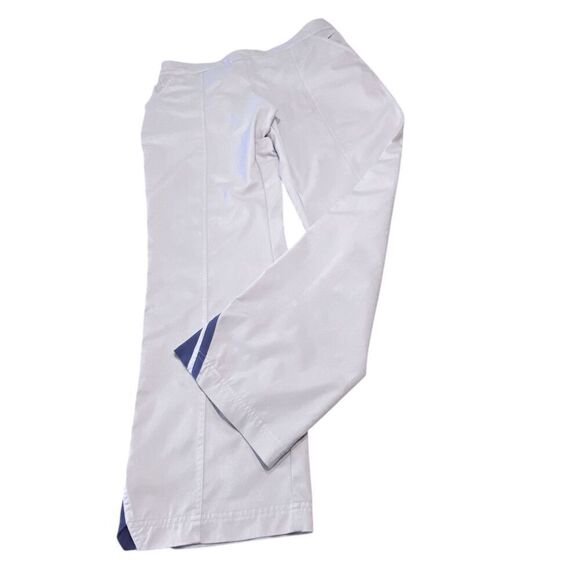 Nike Light Grey Blue Swoosh Panel Detail Training Workout Casual Track Pants Sz - Picture 3 of 5